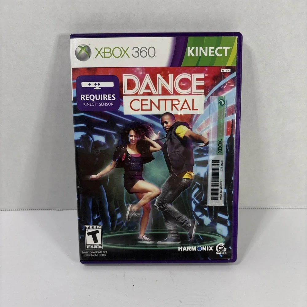 Dance Central Xbox 360 2010 Video Game Complete CIB Tested Working